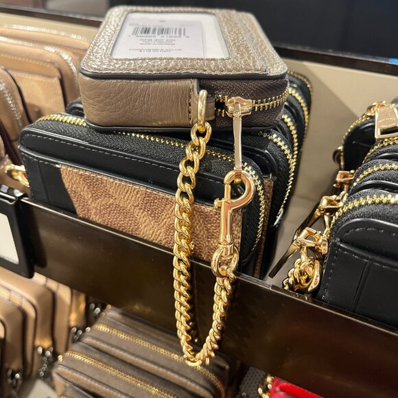 ZIP CARD CASE (COACH 6303 IMV2R) - Picture 3 of 7